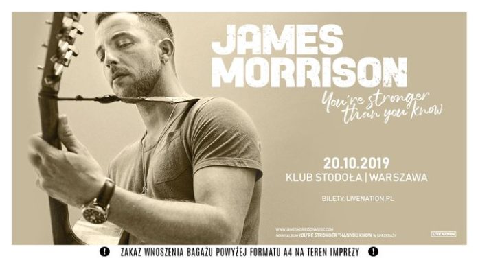 James Morrison zagra jedyny koncert