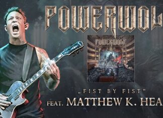 Matt Heafy scoverował Powerwolfa