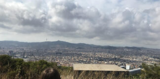 Panorama w Barcelonie
