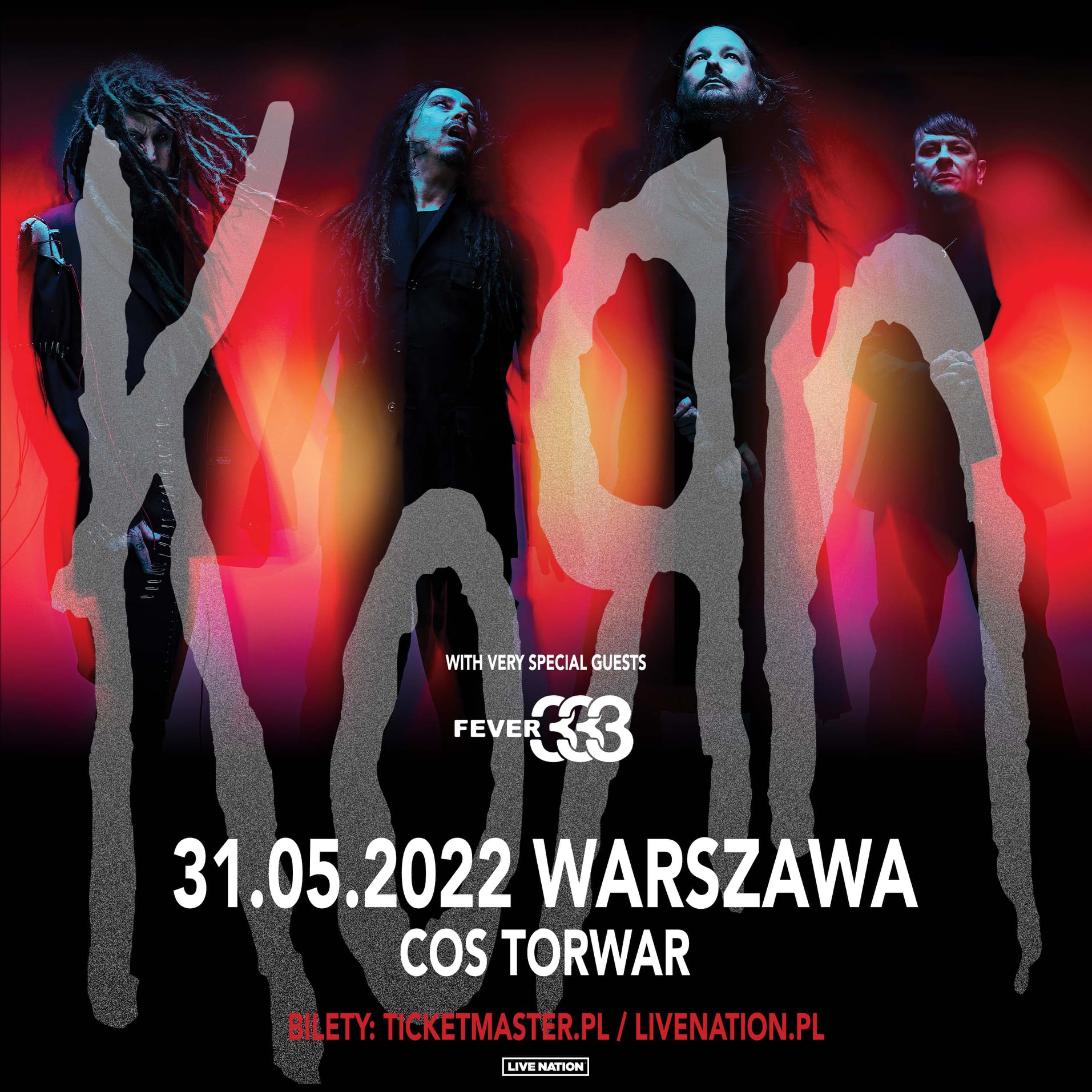 Koncert Korn w Polsce już za miesiąc! Kulturalne Media