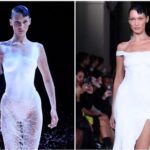 Bella Hadid na paryskim tygodniu mody (AFP)