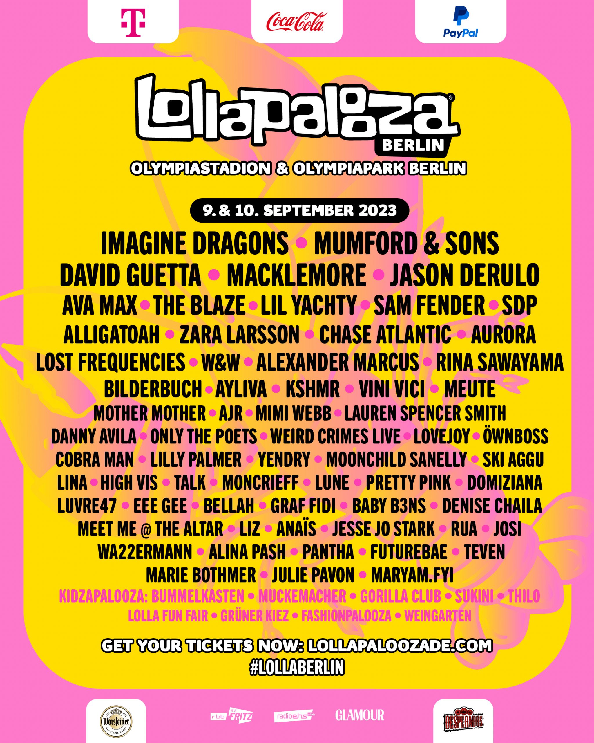 Lollapalooza Berlin 2023 zamyka lineup Kulturalne Media