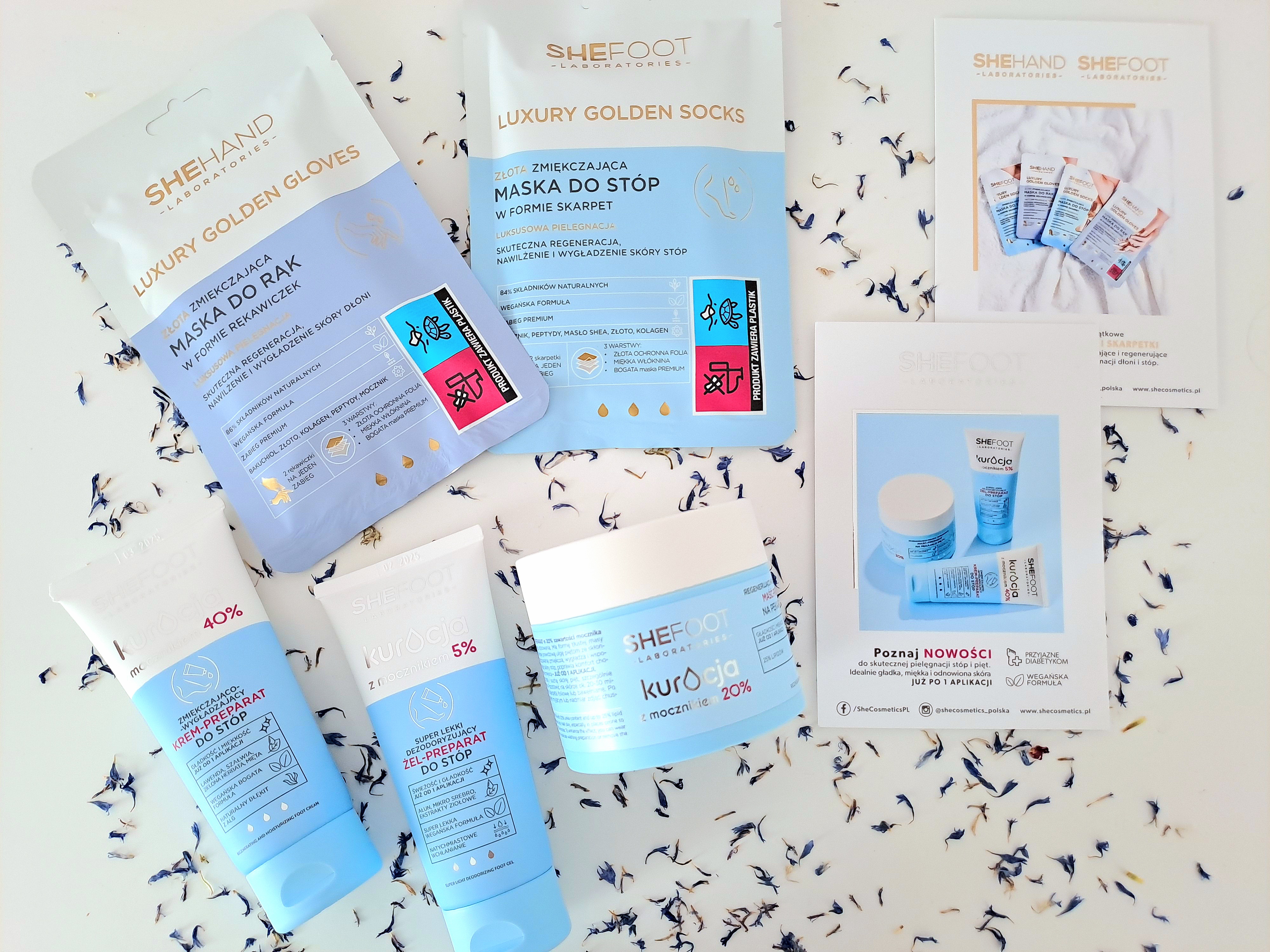 Przywróć stopom i dłoniom perfekcyjny wygląd z nową serią od SHECARE!
