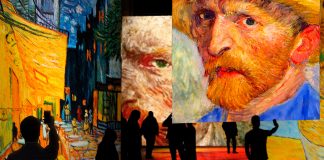 niesamowita wystawa nawiązująca do dzieł Van Gogha