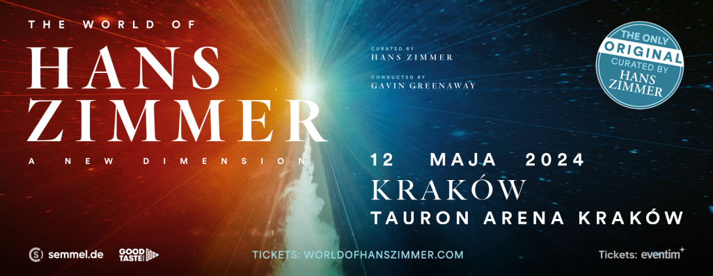 Wyjątkowa trasa The World Of Hans Zimmer już w maju w Krakowie!