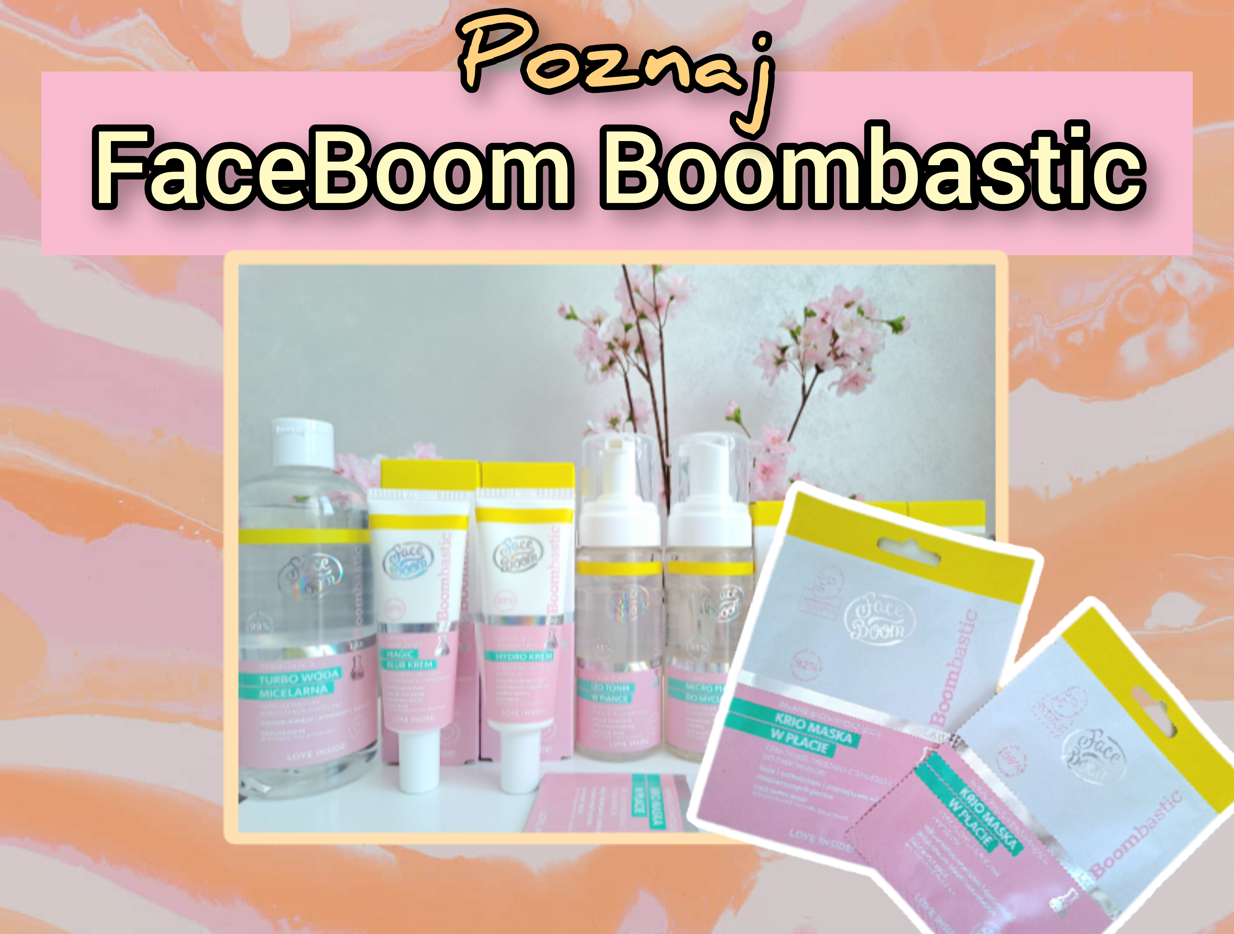Boombowa pielęgnacja z nową serią FACEBOOM BOOMBASTIC!