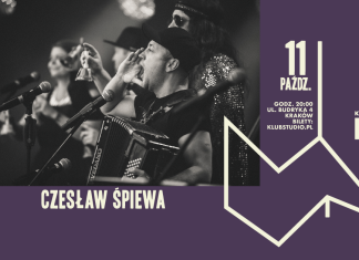 Kraków: Czesław Śpiewa z zespołem już w tym tygodniu! [zapowiedź]