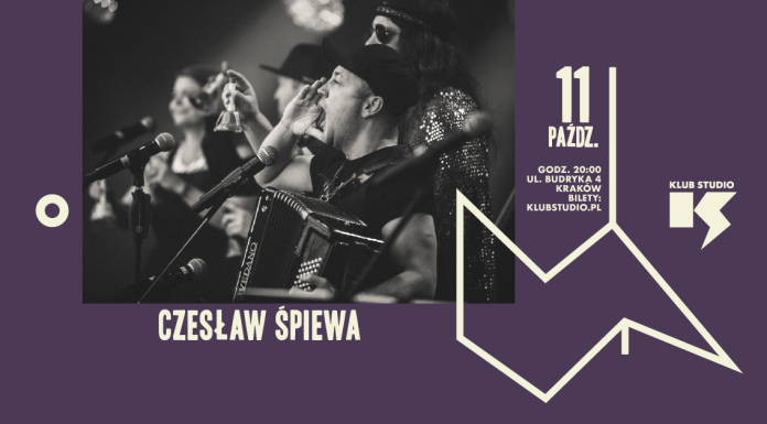 Kraków: Czesław Śpiewa z zespołem już w tym tygodniu! [zapowiedź]