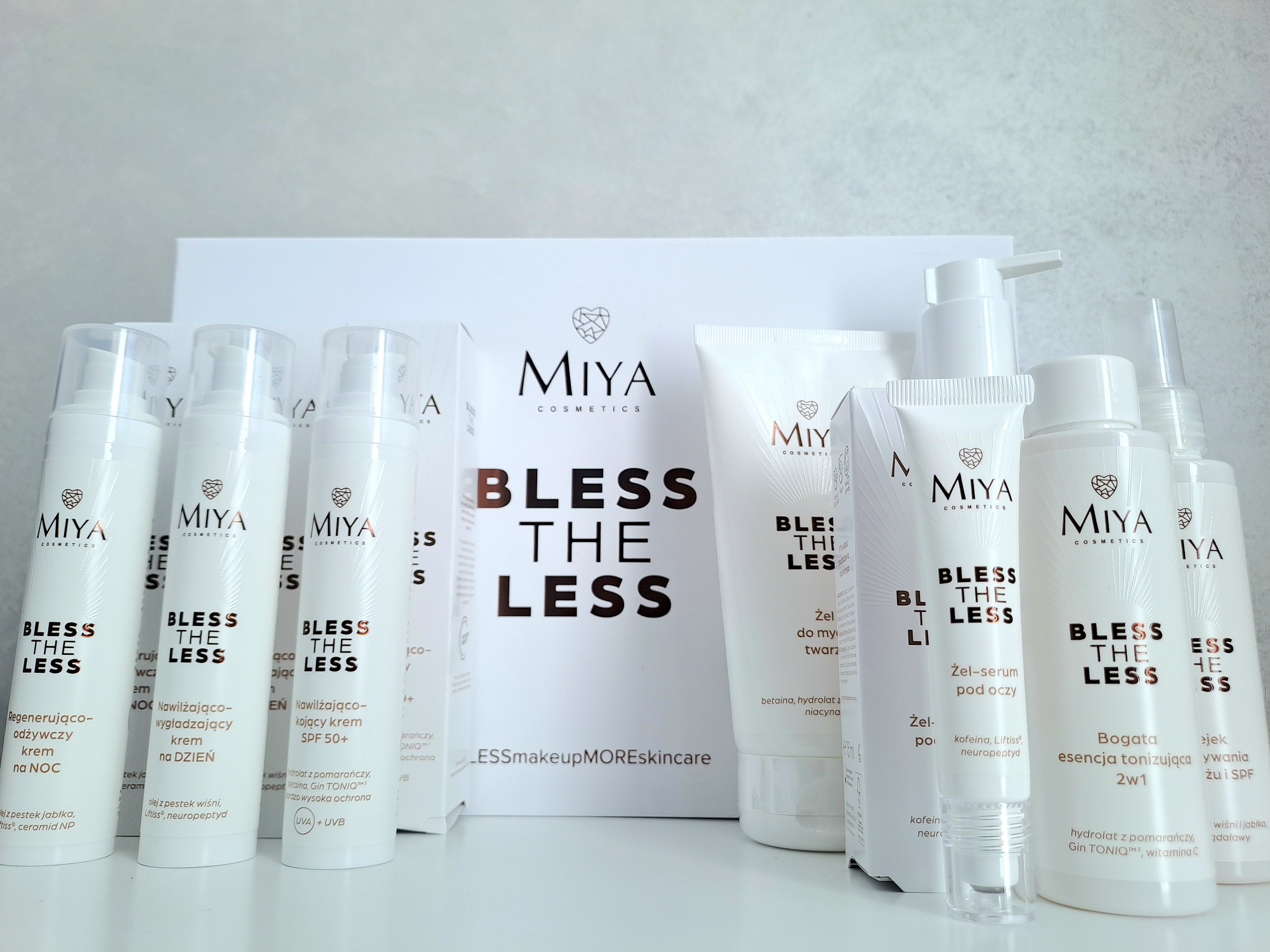 Kosmetyki dbające o skórę i planetę, czyli BLESS THE LESS od MIYA COSMETICS!