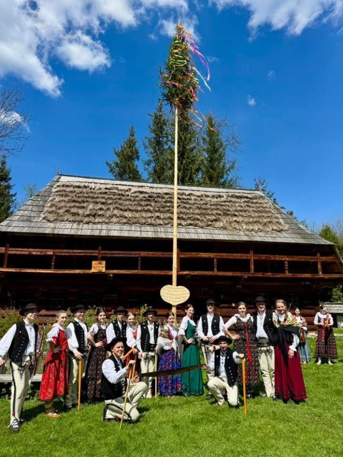 Drzewko moja w skansenie w Zubrzycy Górnej