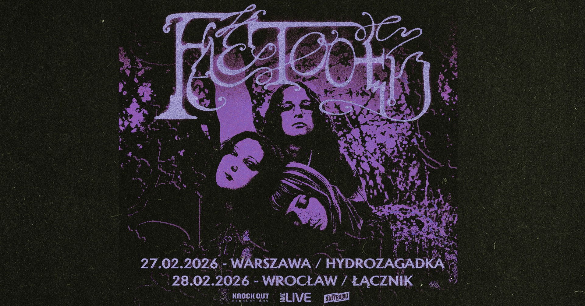 Nadzieje sceny doom metalowej na jedynym koncercie w Polsce