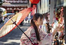 Japońskie festiwale Japonka