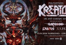 Kreator, Exodus i Carcass zagoszczą w Warszawie