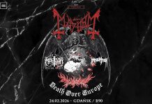 Niepowtarzalne Mayhem ze wsparciem legend wystąpi w Gdańsku