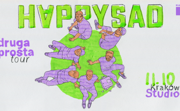 Happysad wraca do klubów! „Druga Prosta” już tej jesieni w Krakowie