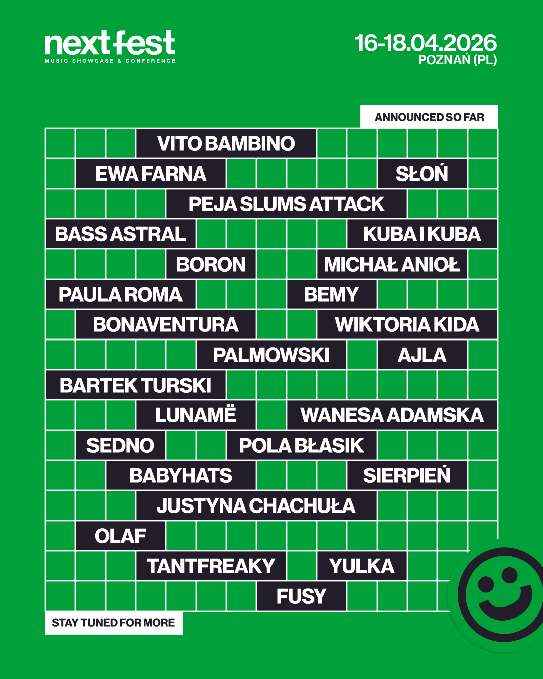 NEXT FEST 2026: Znamy kolejne 14 nazwisk. Czas na Twój next music crush!