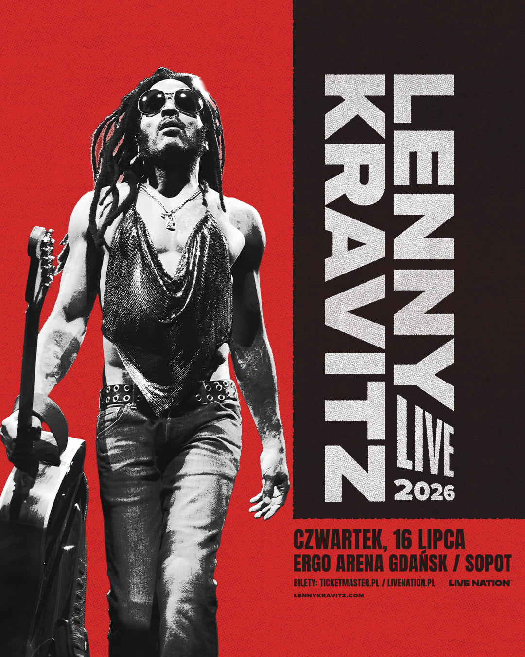 Lenny Kravitz ponownie w Polsce!