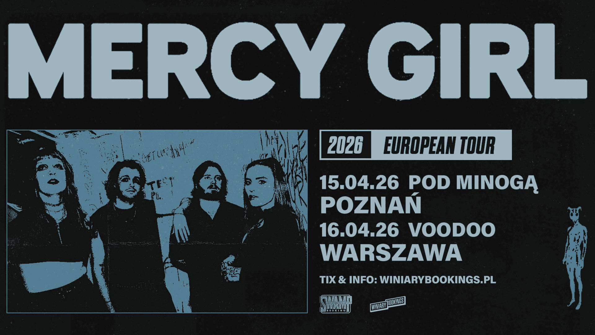 Mercy Girl na dwóch koncertach w Polsce!
