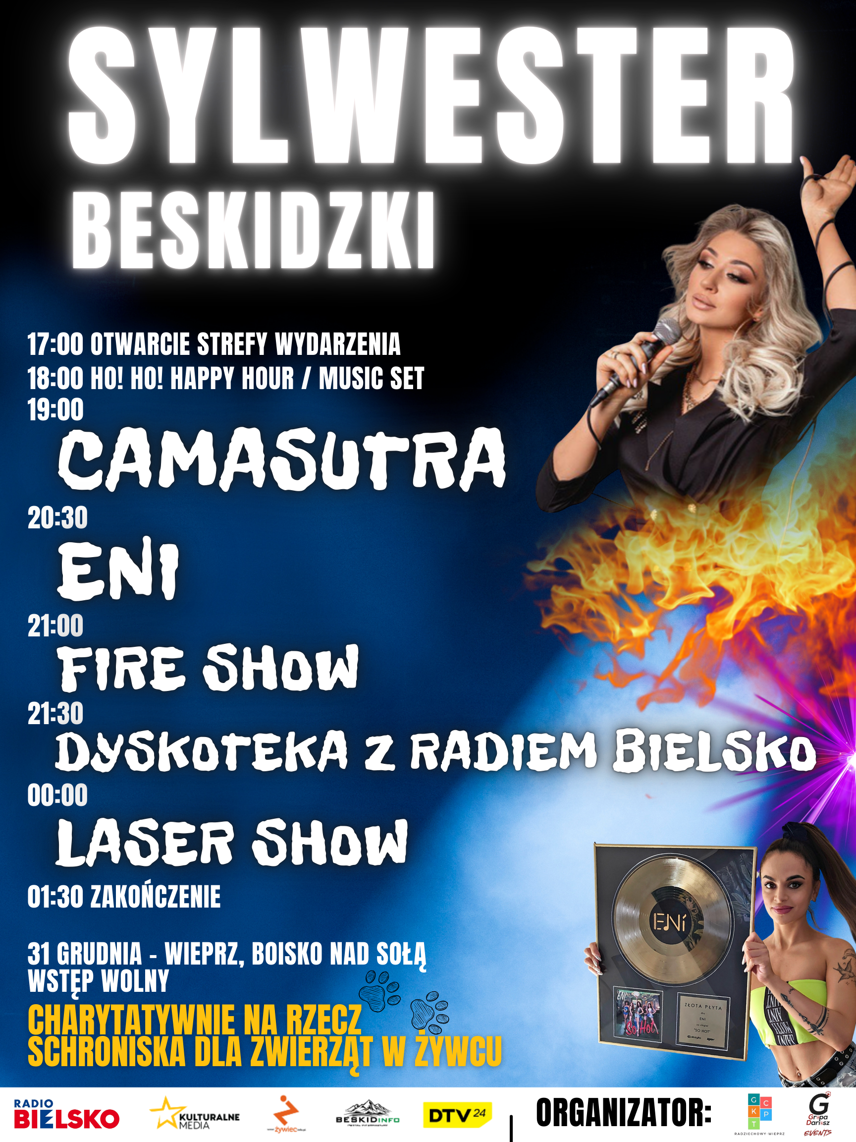 Już za miesiąc — najbardziej roztańczona noc sylwestrowa w Beskidach!