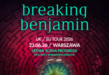 Breaking Benjamin na pierwszym koncercie w Polsce!