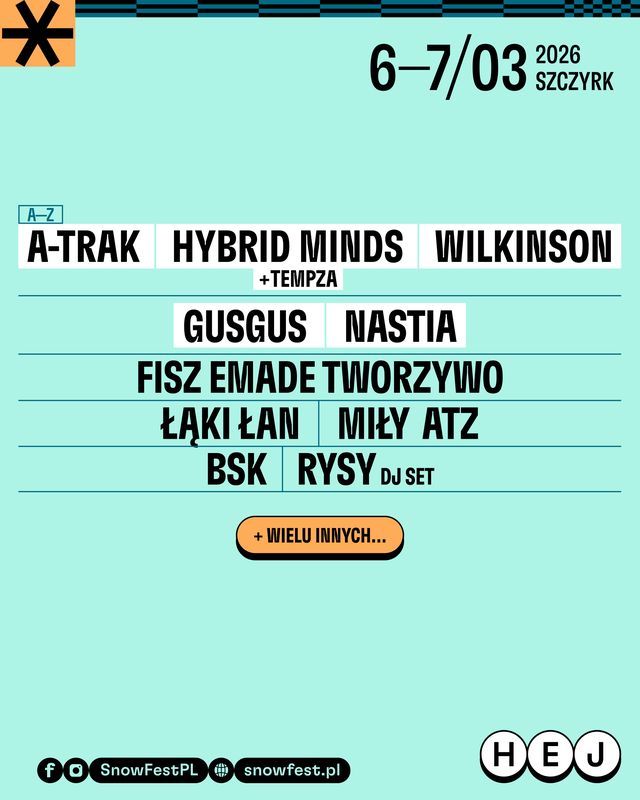 SnowFest z drugą fazą ogłoszeń