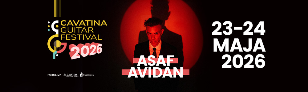 Kolejny artysta 3. edycji Cavatina Guitar Festival [zapowiedź]