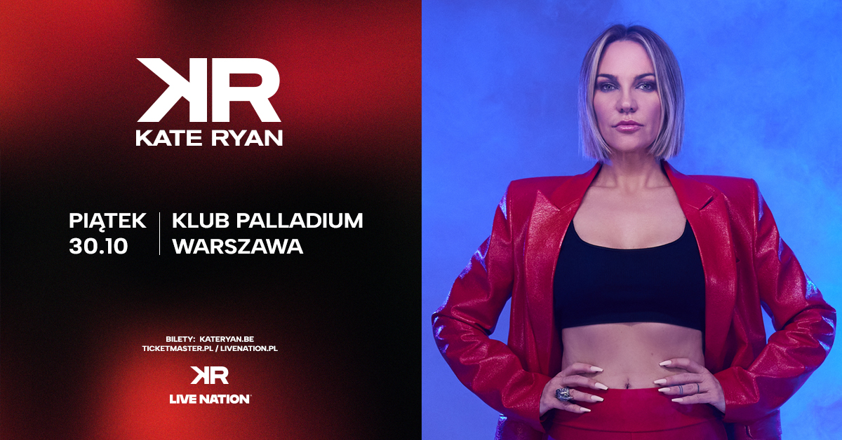 Kate Ryan wystąpi w Warszawie