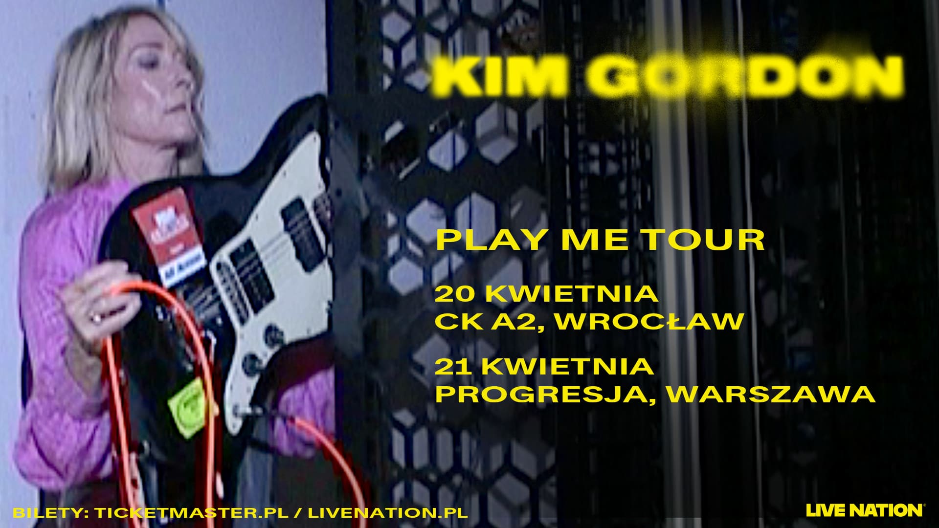 Kim Gordon z dwoma koncertami w Polsce