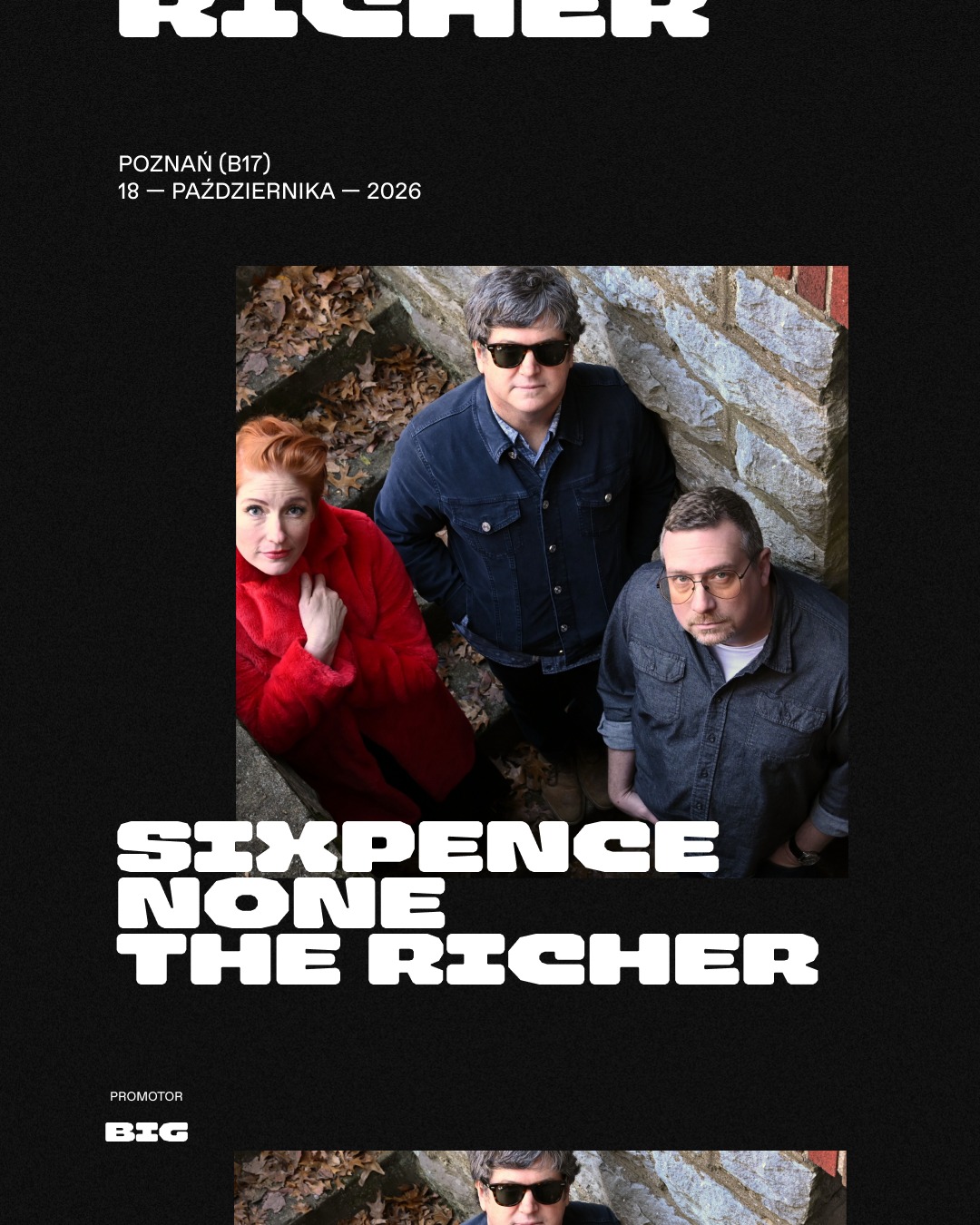 Sixpence None the Richer wystąpią w Poznaniu