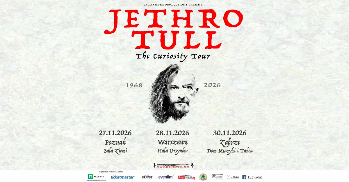 Jethro Tull na trzech koncertach w Polsce