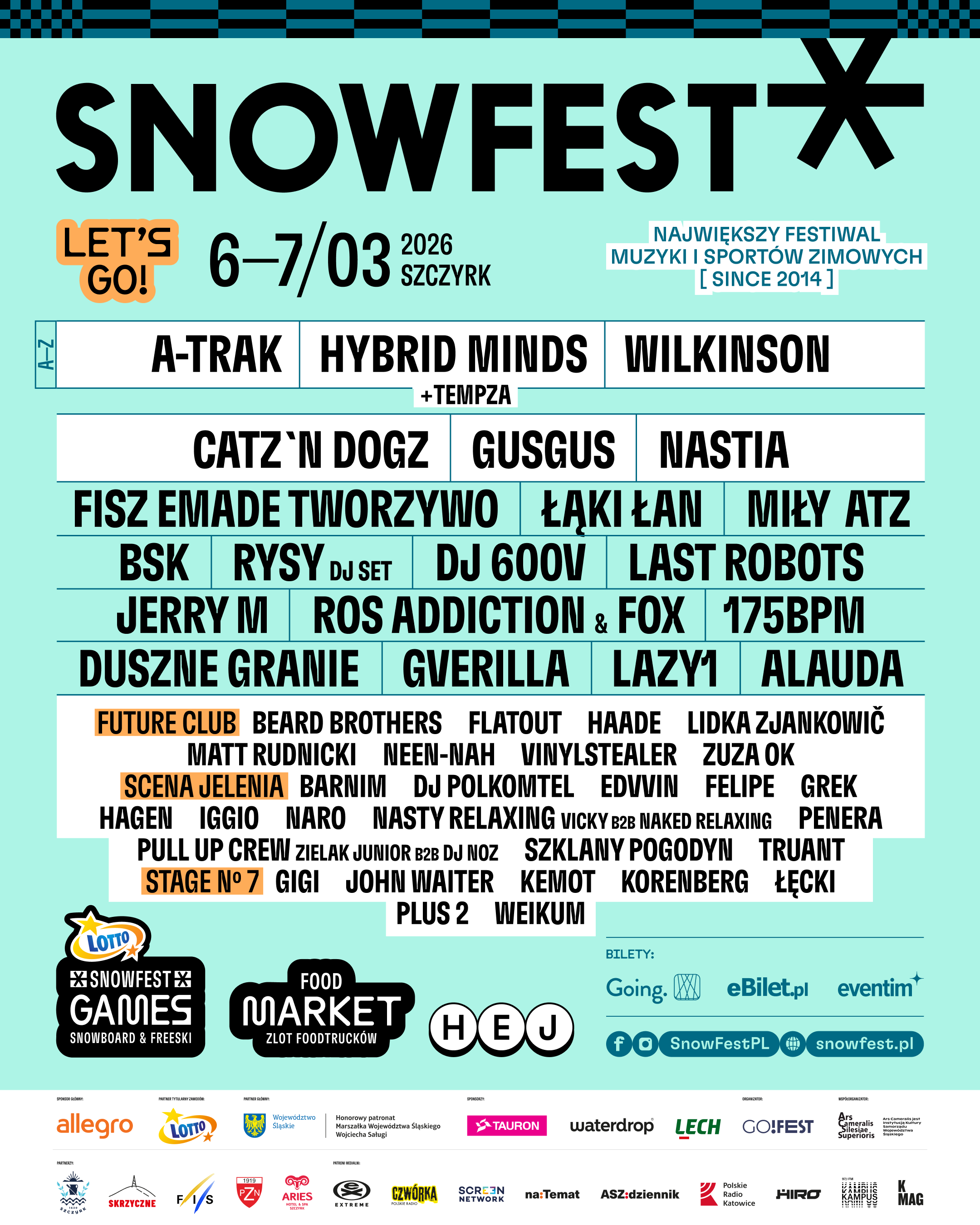 SnowFest zamyka line up edycji 2026!