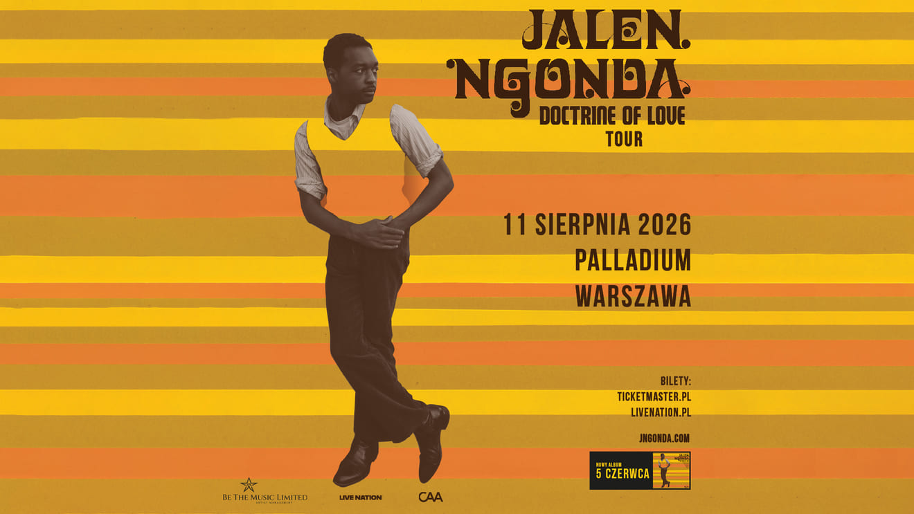Jalen Ngonda z koncertem w Warszawie