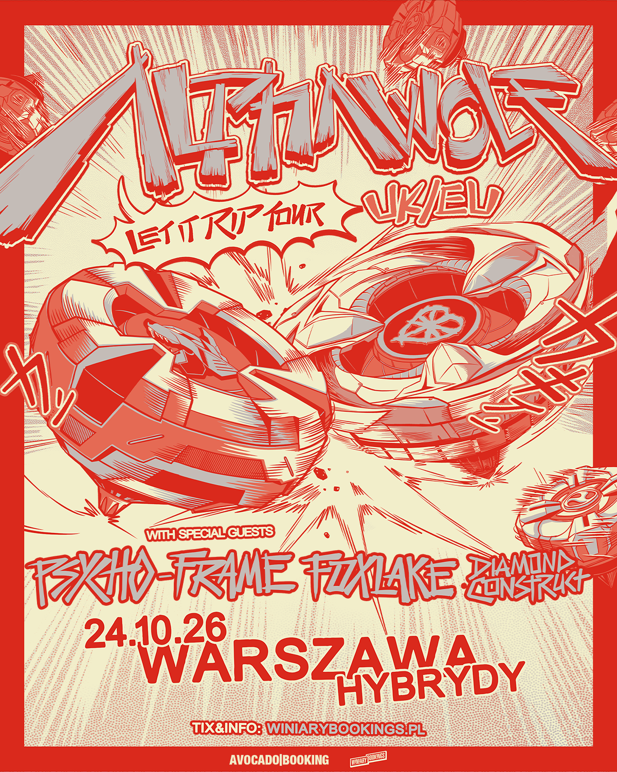 Alpha Wolf – koncert metalcore’u w Warszawie