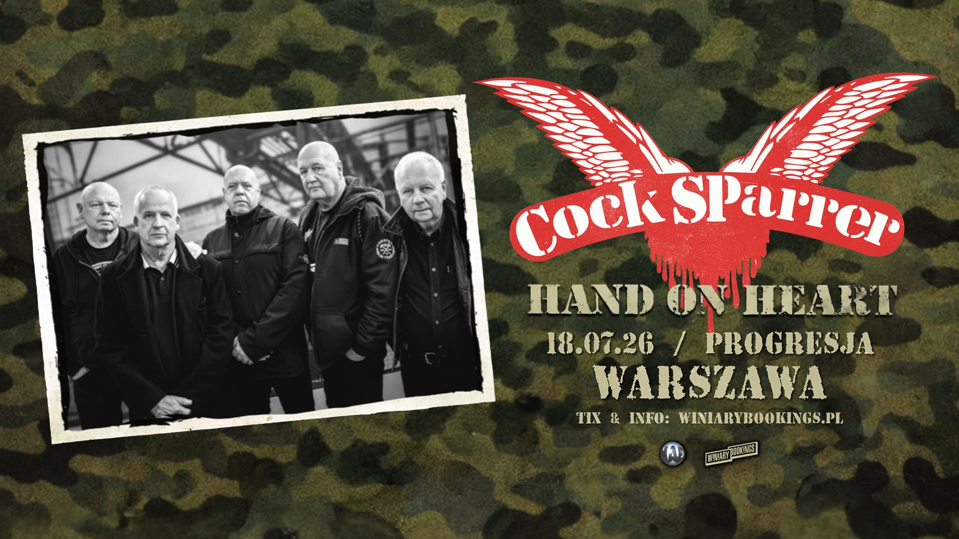 Cock Sparrer na koncercie w Polsce!