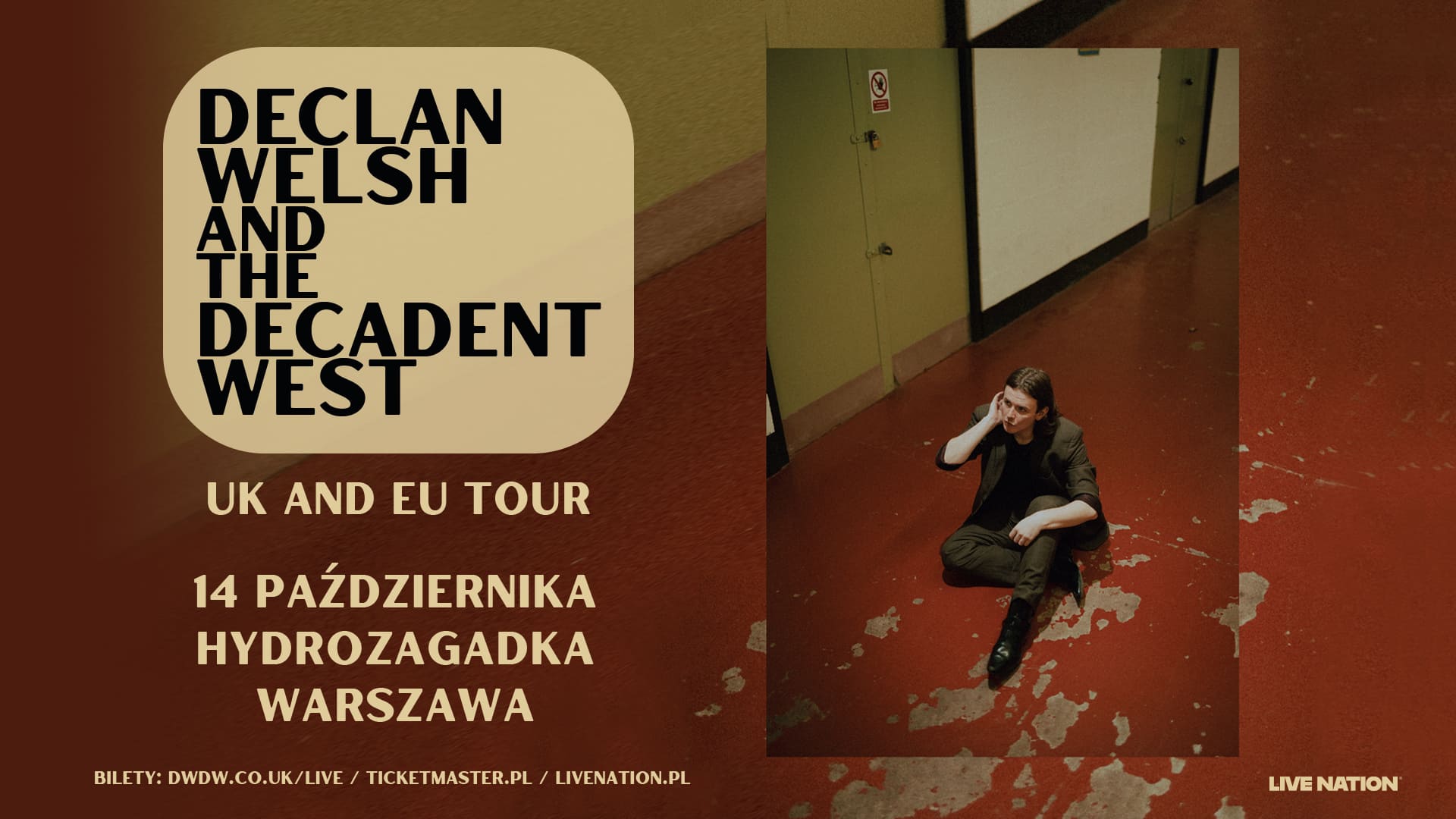Declan Welsh and the Decadent West na koncercie w Polsce