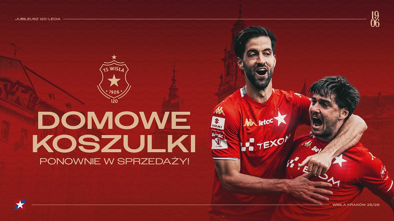 Wisła zaczyna się powoli odradzać? JD Sports nowym sponsorem Białej Gwiazdy