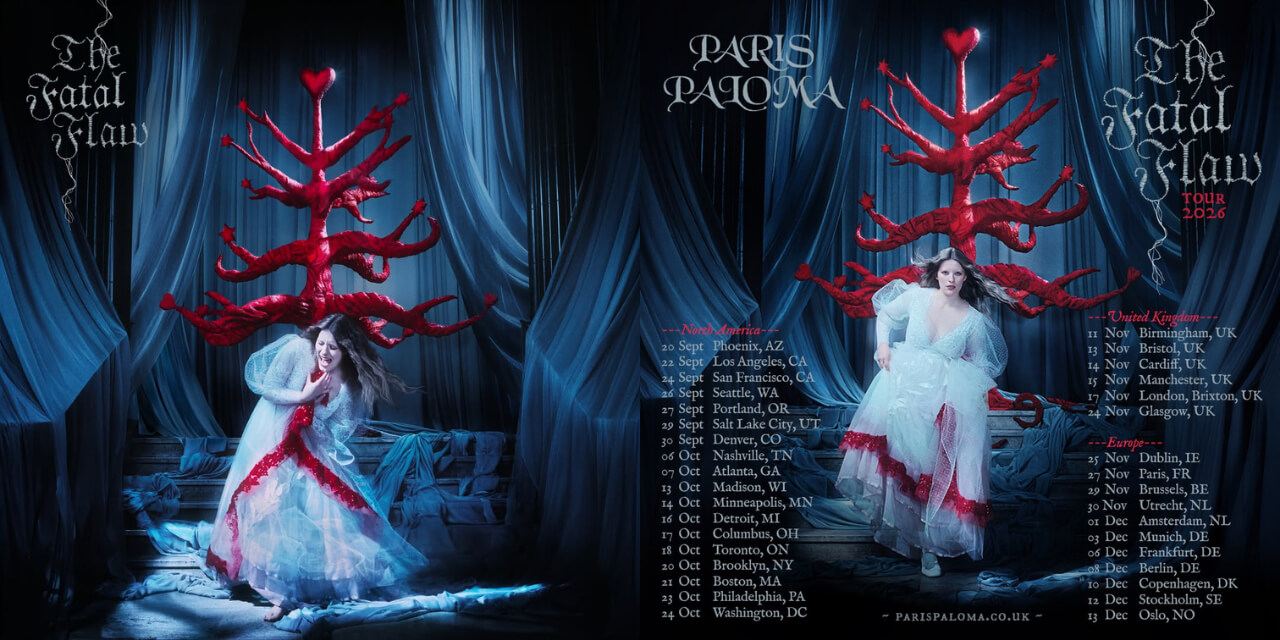 Paris Paloma zapowiada trasę koncertową promującą jej nadchodzący album „The Fatal Flaw”