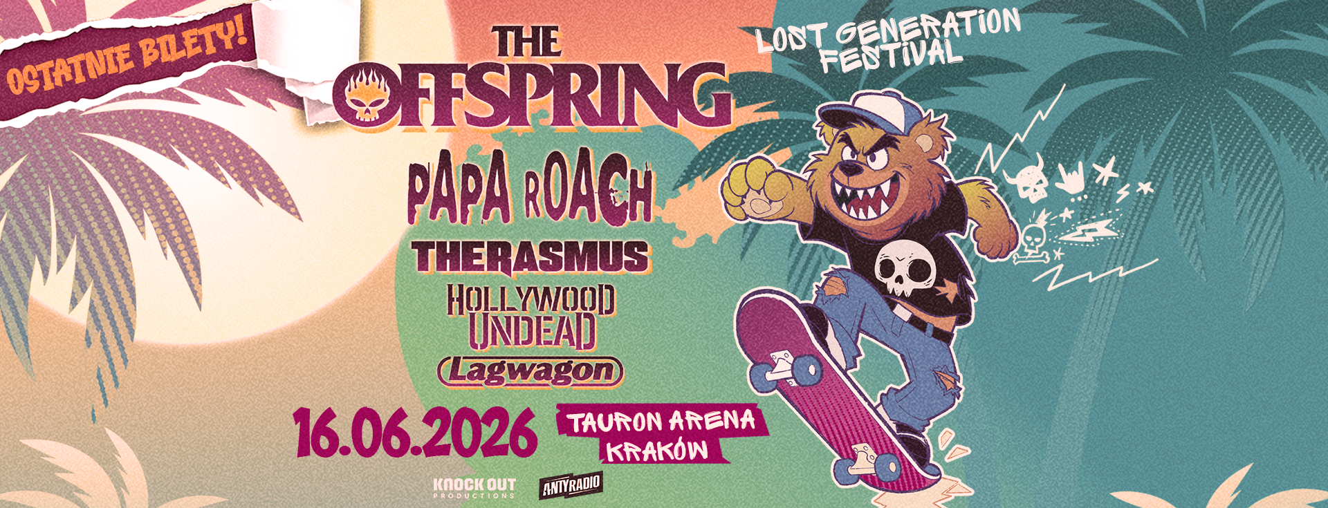 Lost Generation Festival – Tauron Arena Kraków