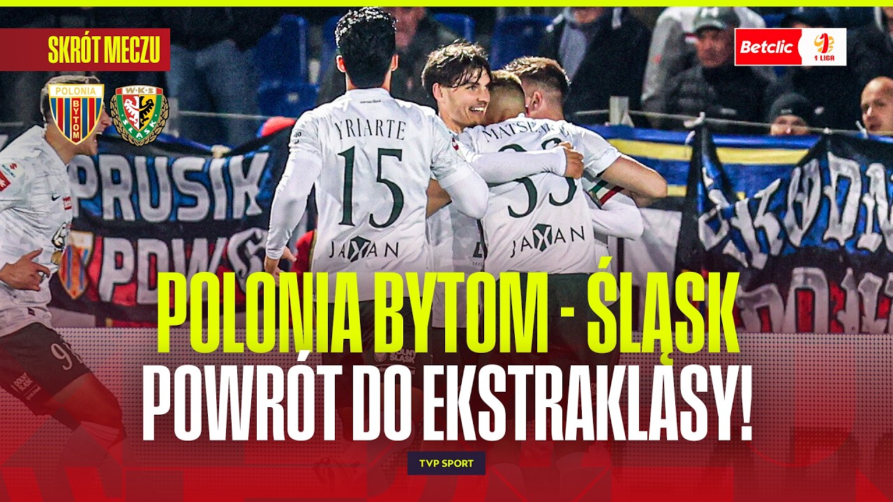 Śląsk Wrocław awansuje do Ekstraklasy – Wojskowi wracają do elity