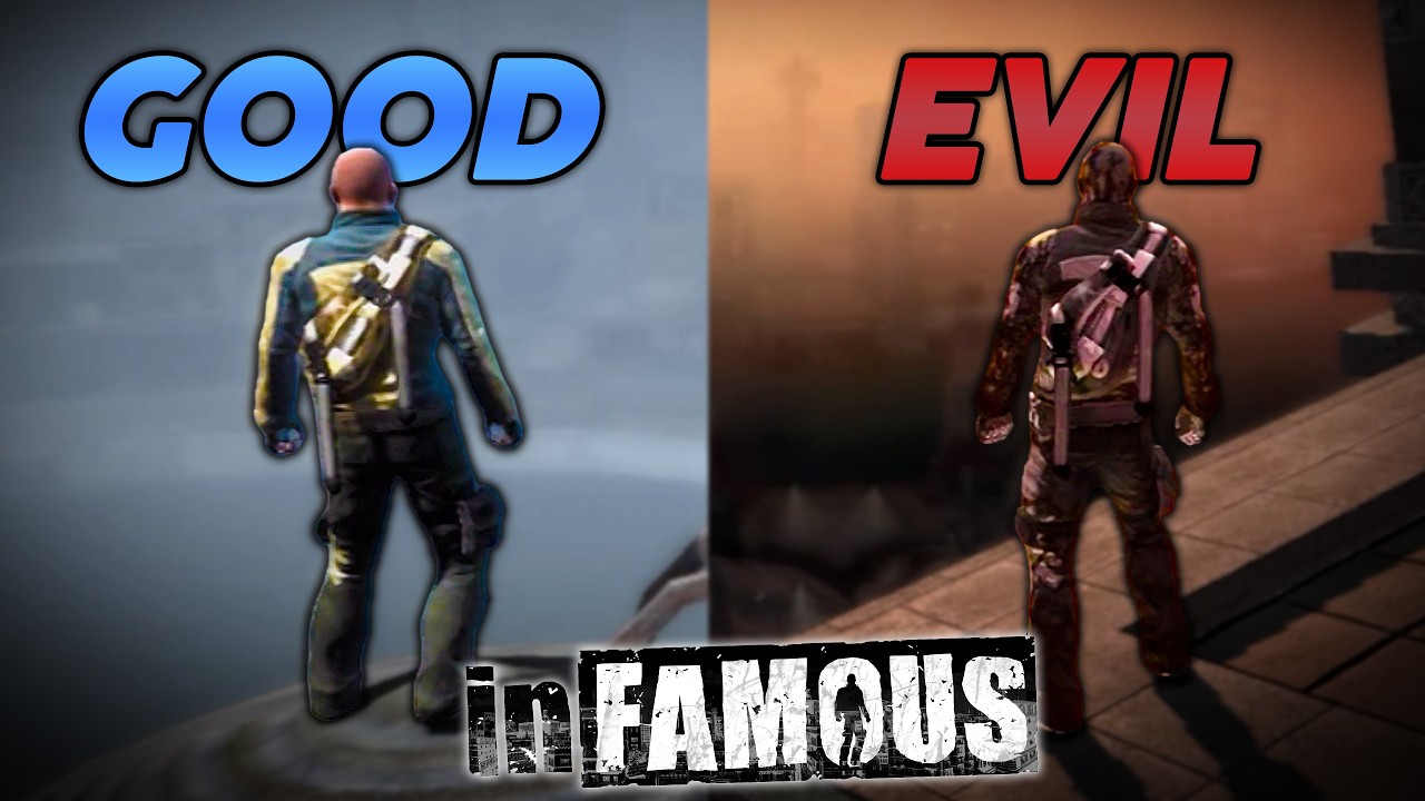 InFamous – łysy kurier, który razi prądem