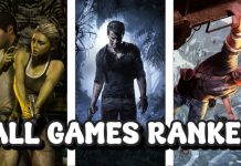 Ranking Uncharted