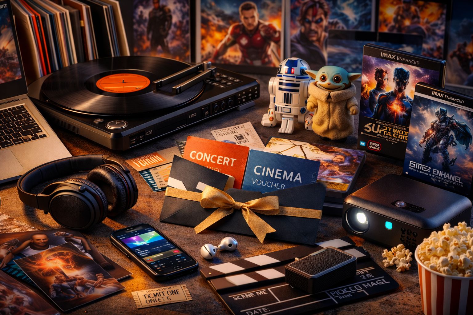 Pomysł na prezent dla fana muzyki i filmów – co naprawdę robi wrażenie?