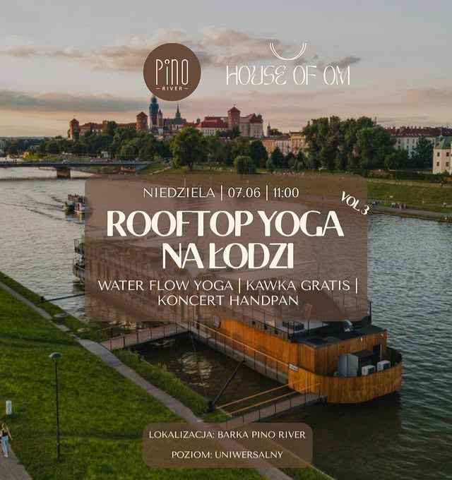 Rooftop Yoga na Łodzi w Krakowie!