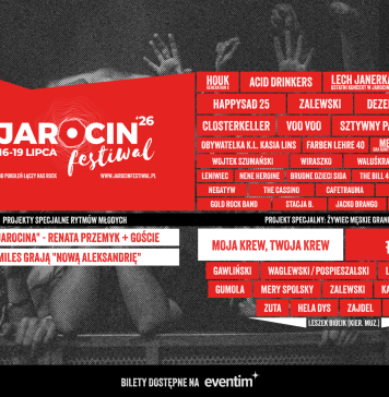 Jarocin Festiwal 2026 plakat