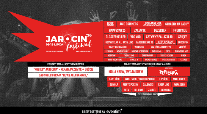 Jarocin Festiwal 2026 plakat