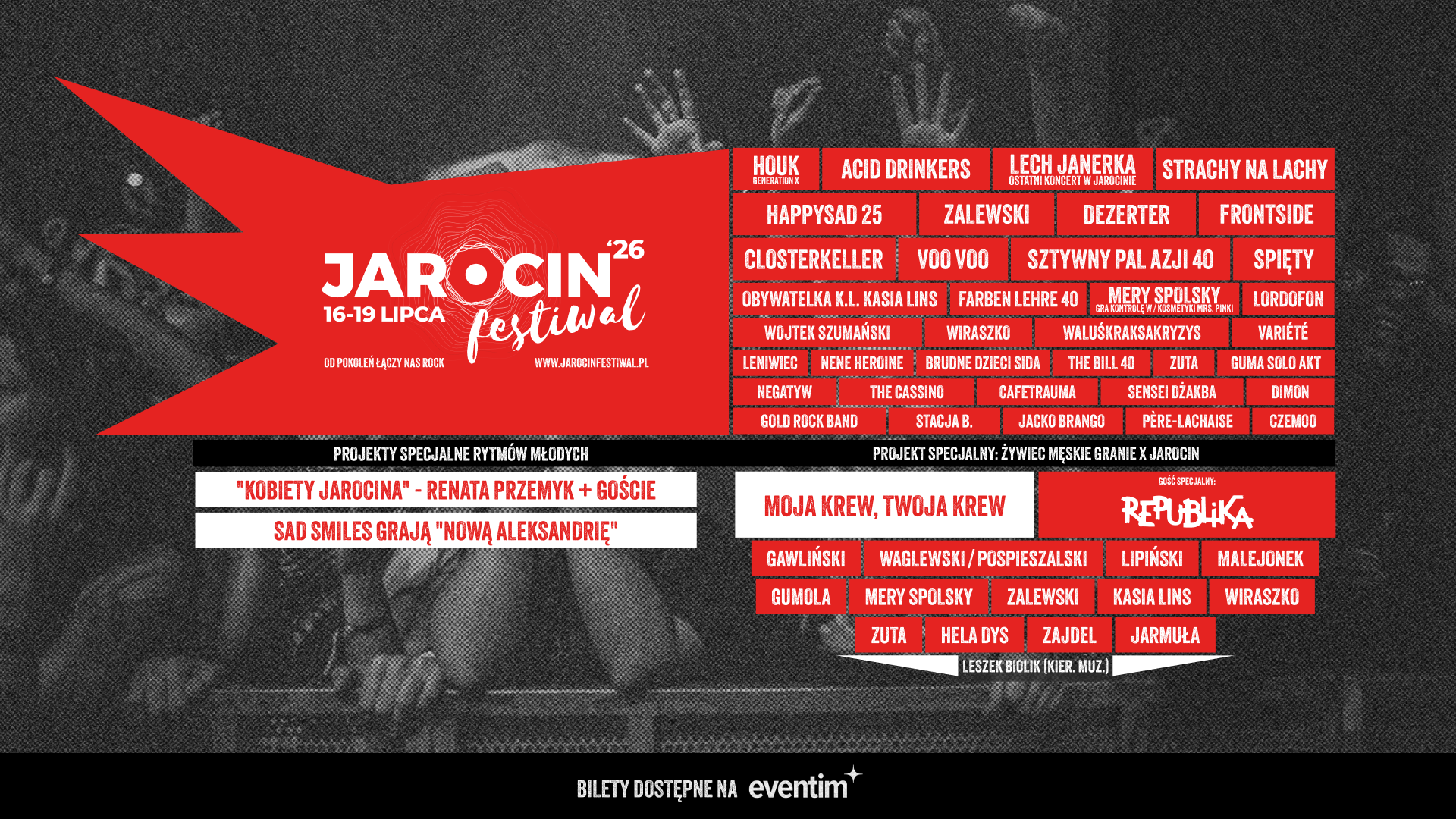 Jarocin Festiwal 2026: Wraca nowe! Poznaj pełny program i rewolucyjne zmiany