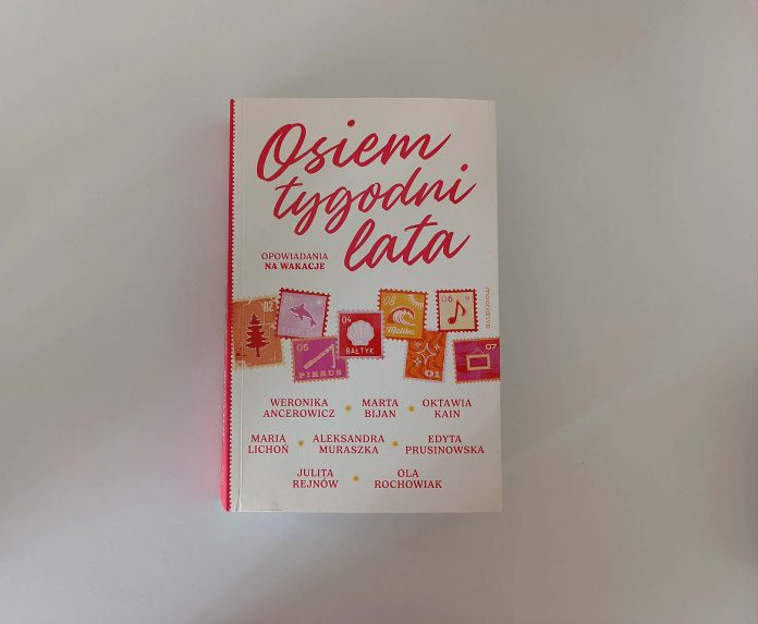 Osiem tygodni lata, wakacje, opowiadanie