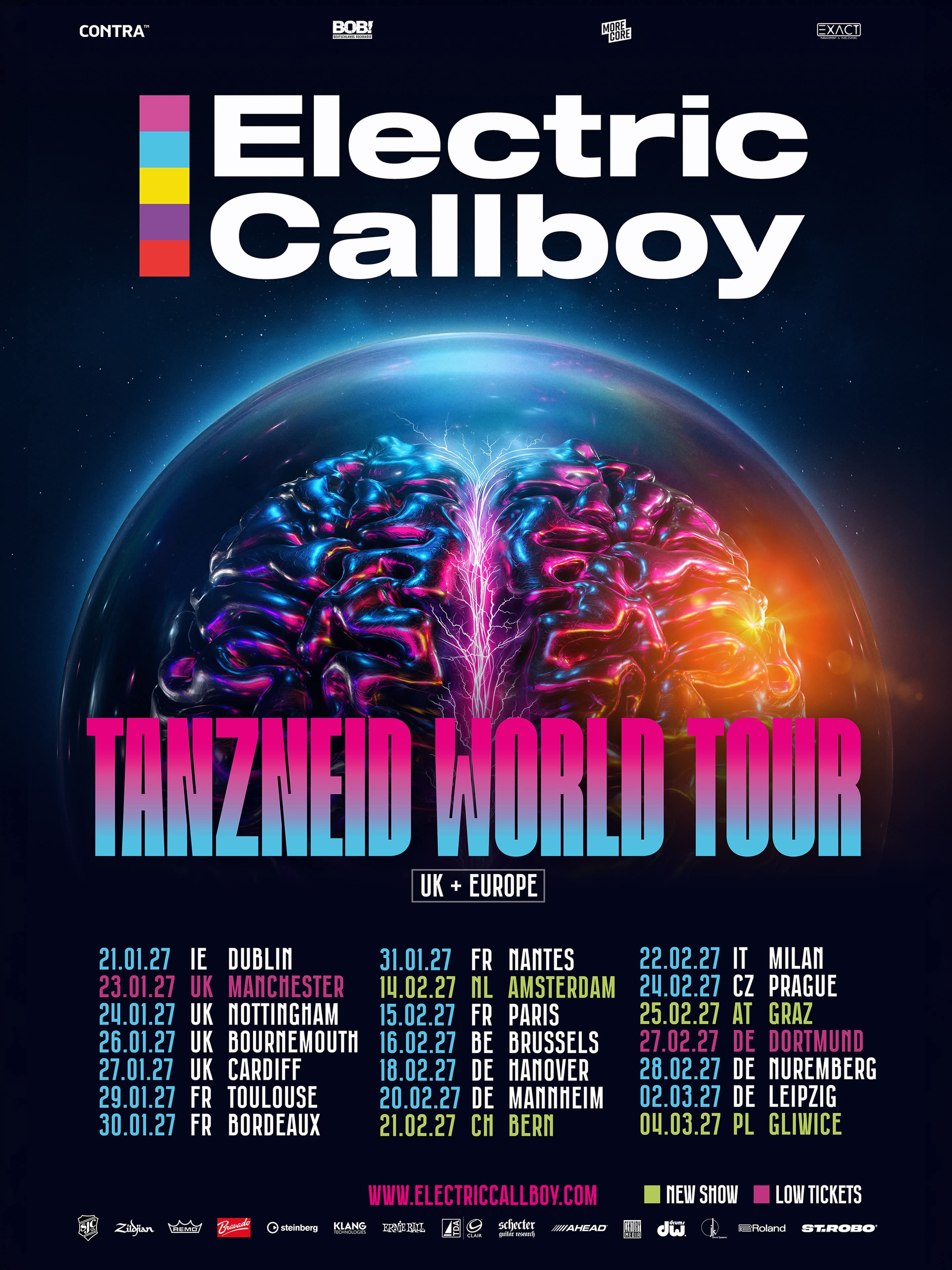 Electric Callboy wyruszają w trasę! [zapowiedź]