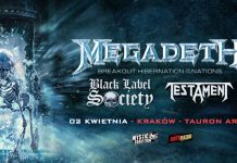 Megadeth Kraków Tauron Arena 2027