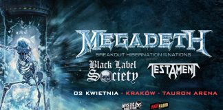 Megadeth Kraków Tauron Arena 2027